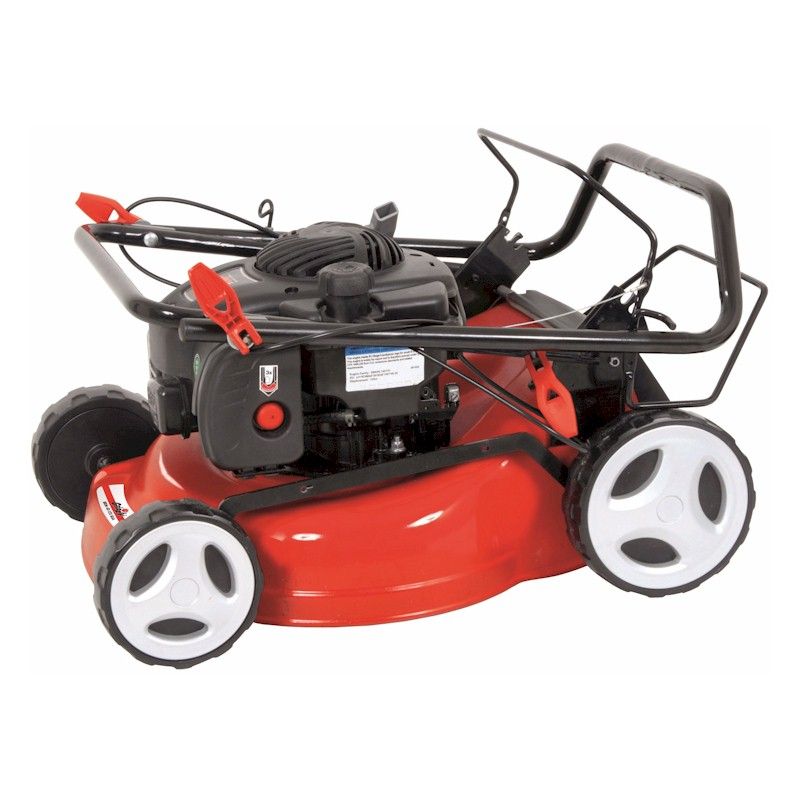 Grizzly 125cc Petrol Lawn Mower 42cm Cut One Garden