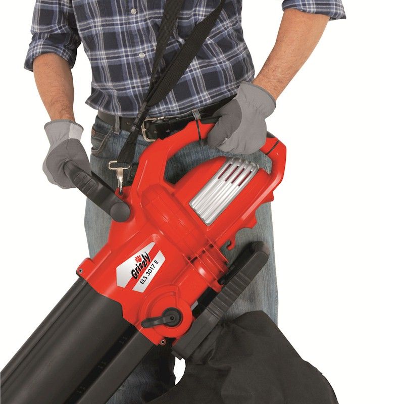Grizzly 3000W Pro Mulching Leaf Vacuum One Garden