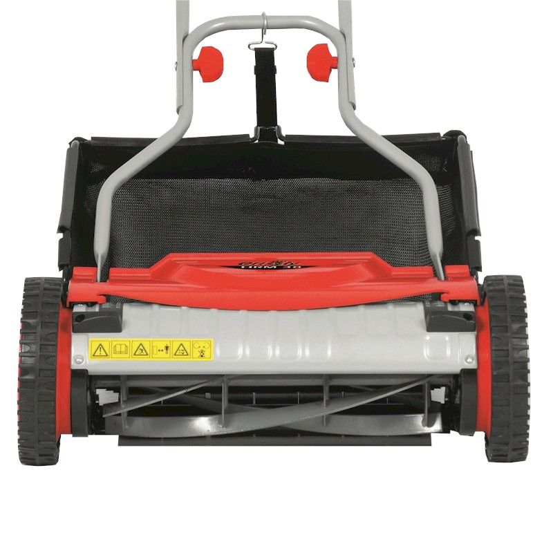 Grizzly Manual Lawn Mower 38cm Cut One Garden