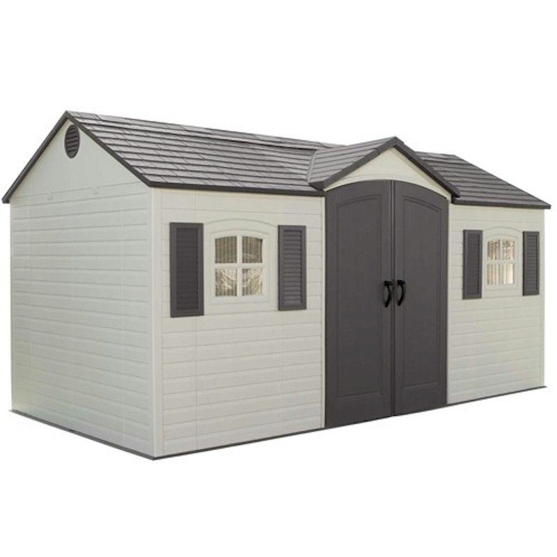 Lifetime Apex Plastic Shed 15x8