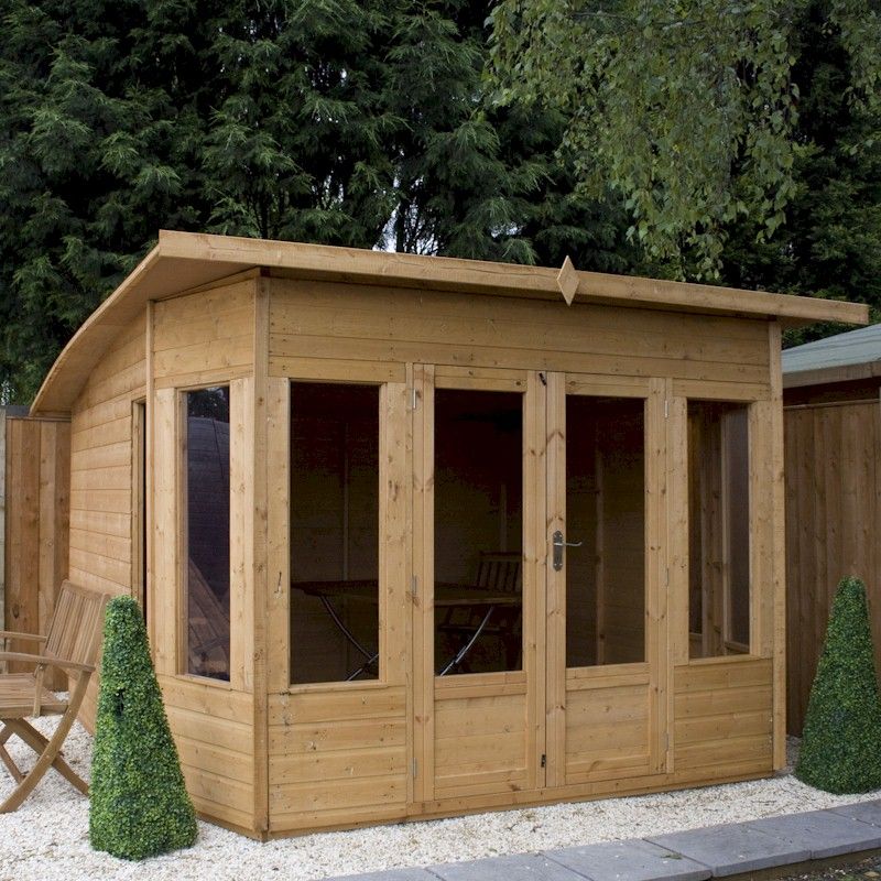 Mercia Helios Curved Roof Summerhouse 10x10 - One Garden