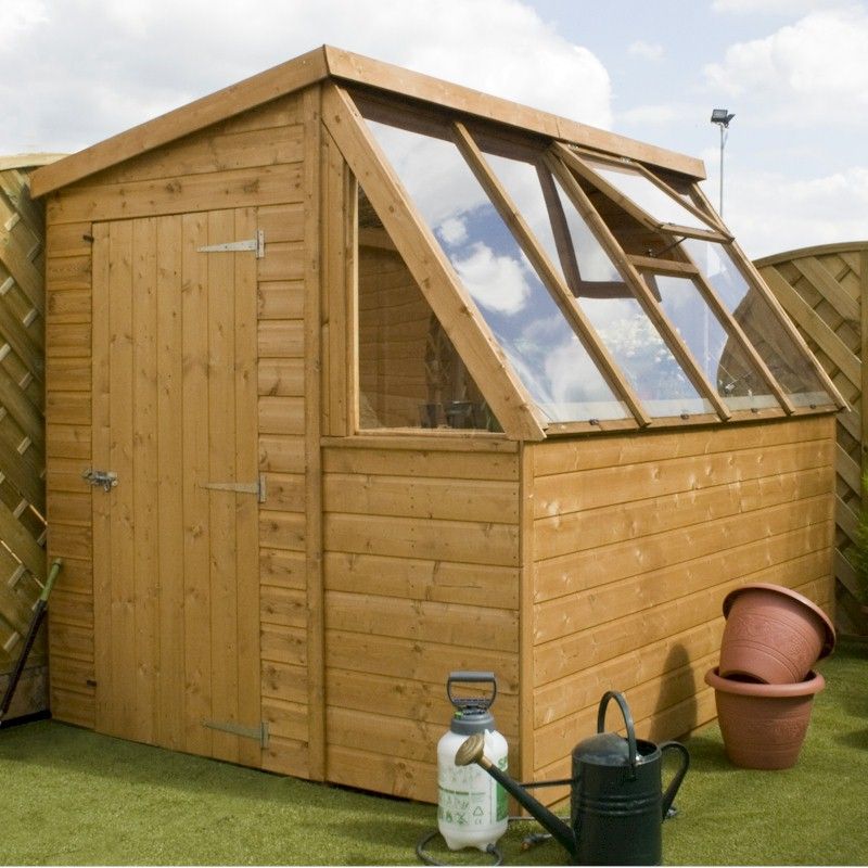 Mercia Premium Shiplap Potting Shed 8x6 - One Garden