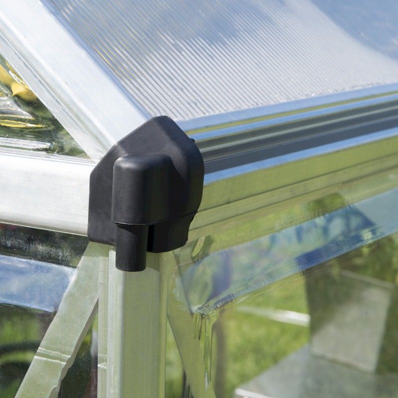 Palram Canopia Hybrid 6x14 Greenhouse Silver One Garden