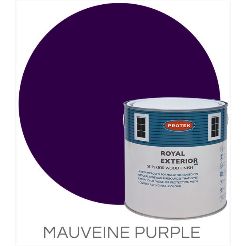 Protek Royal Exterior Wood Stain Mauveine Purple 5 Litre
