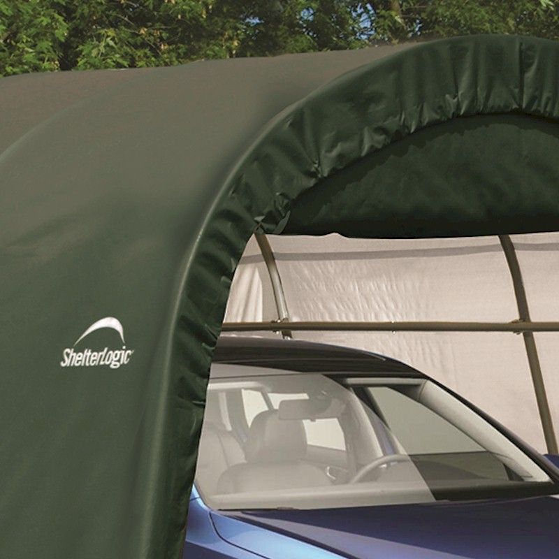 Shelterlogic Round Top Auto Shelter 10x15 One Garden