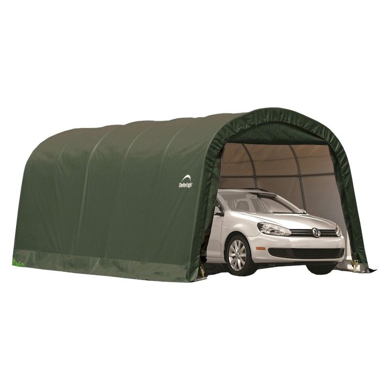 Shelterlogic Round Top Auto Shelter 10x20 One Garden