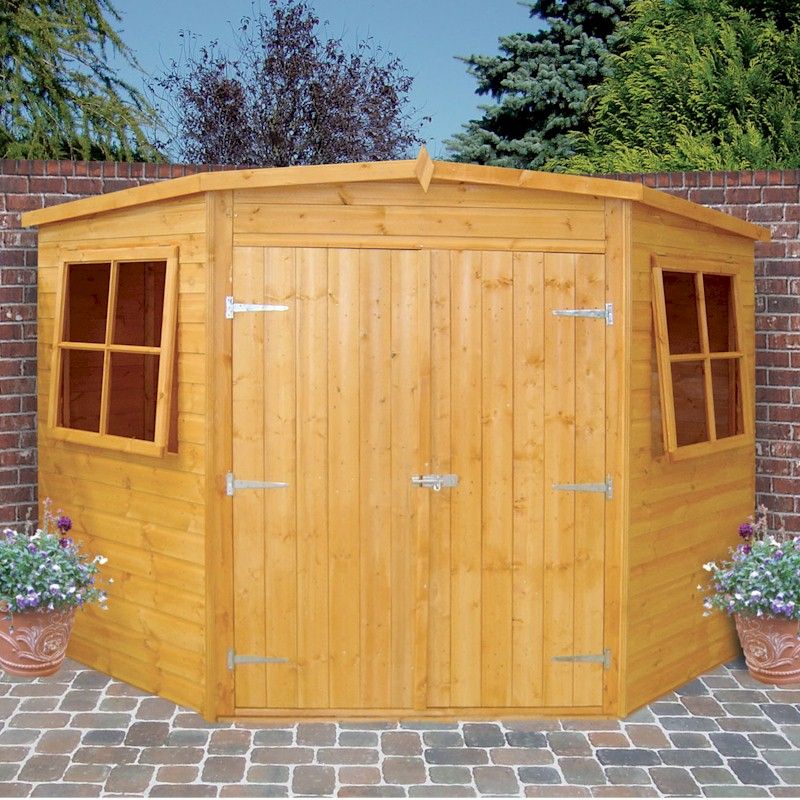 Shire Corner Shed 8x8