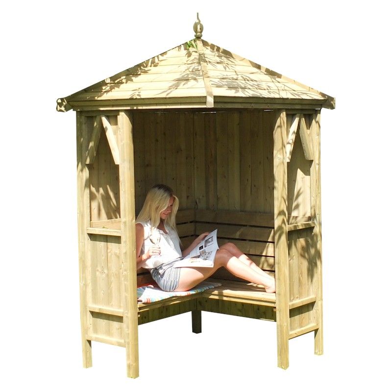 Shire Honeysuckle Corner Arbour One Garden