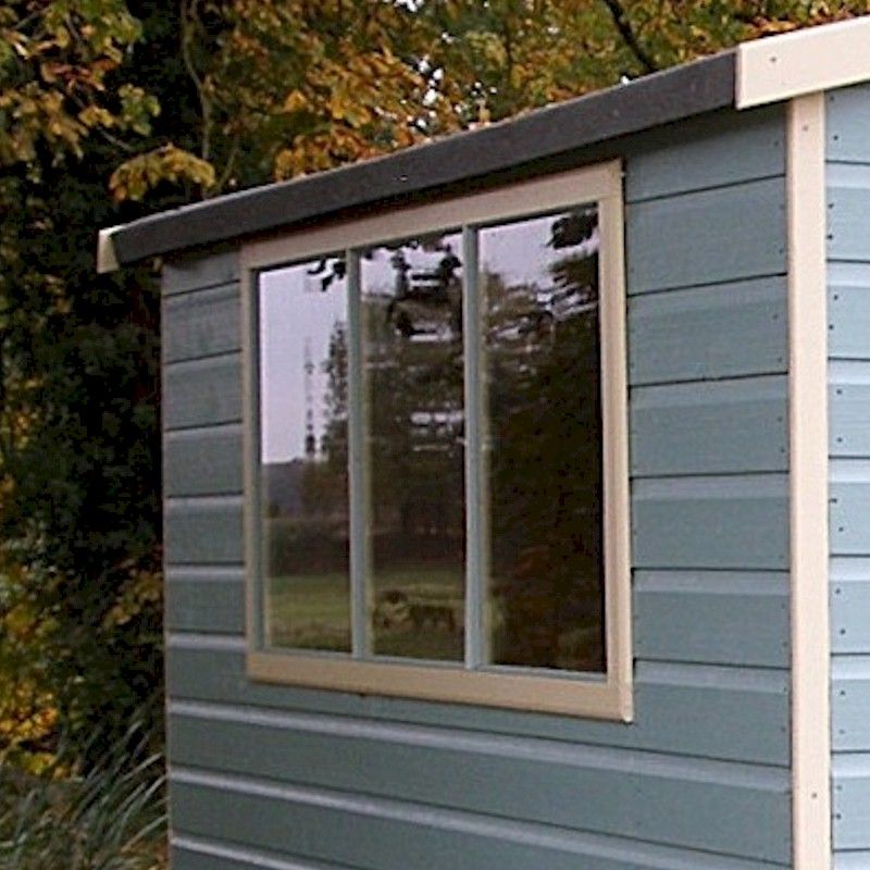 shire lewis shed 8x6 - one garden