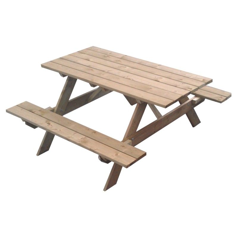 Store More Picnic Table