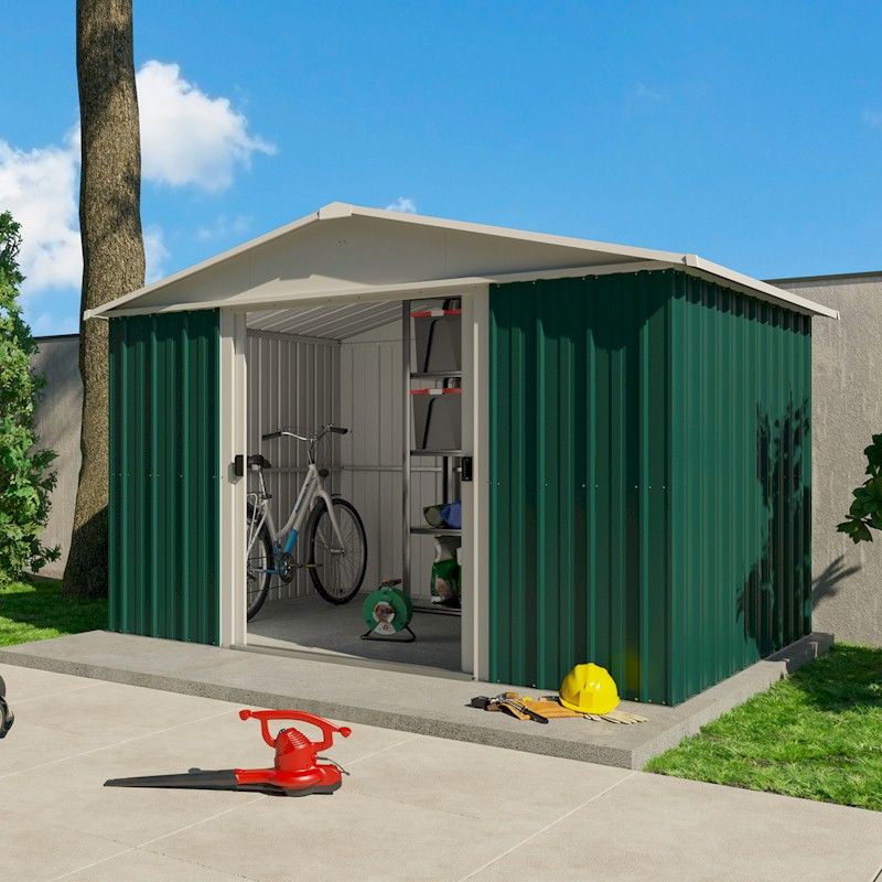 Yardmaster Emerald Deluxe 108GEYZ Metal Shed 8x10