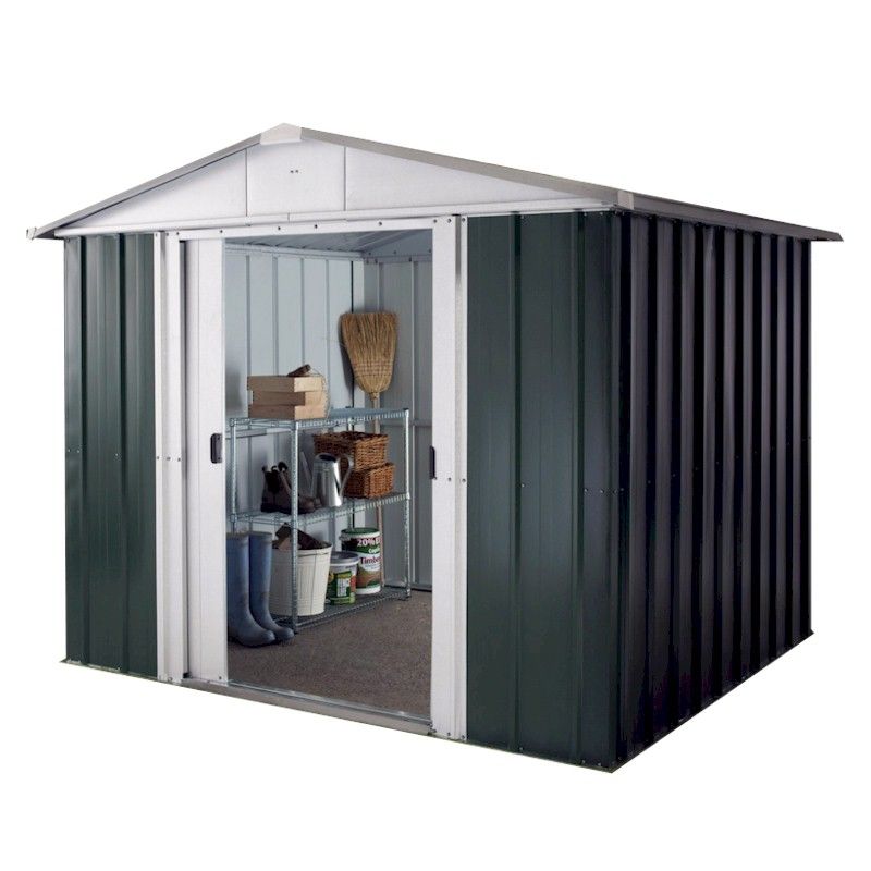 Yardmaster Emerald Deluxe 89GEYZ Metal Shed 9x8