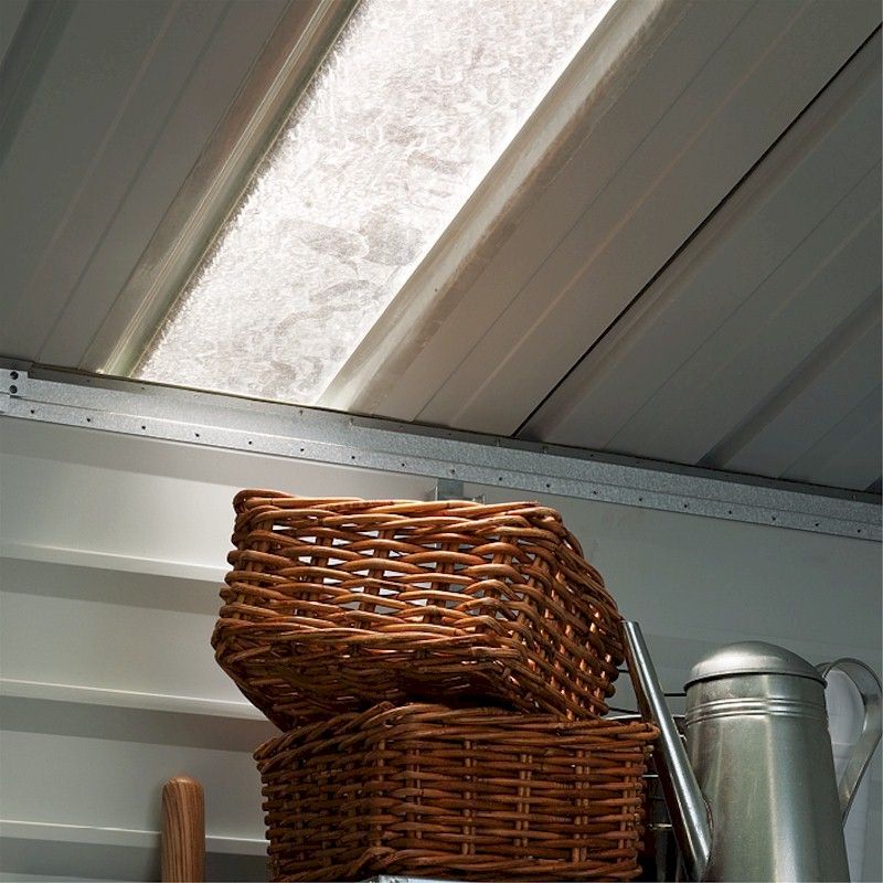 yardmaster shiplap 86tbsl metal shed 6x8 - one garden