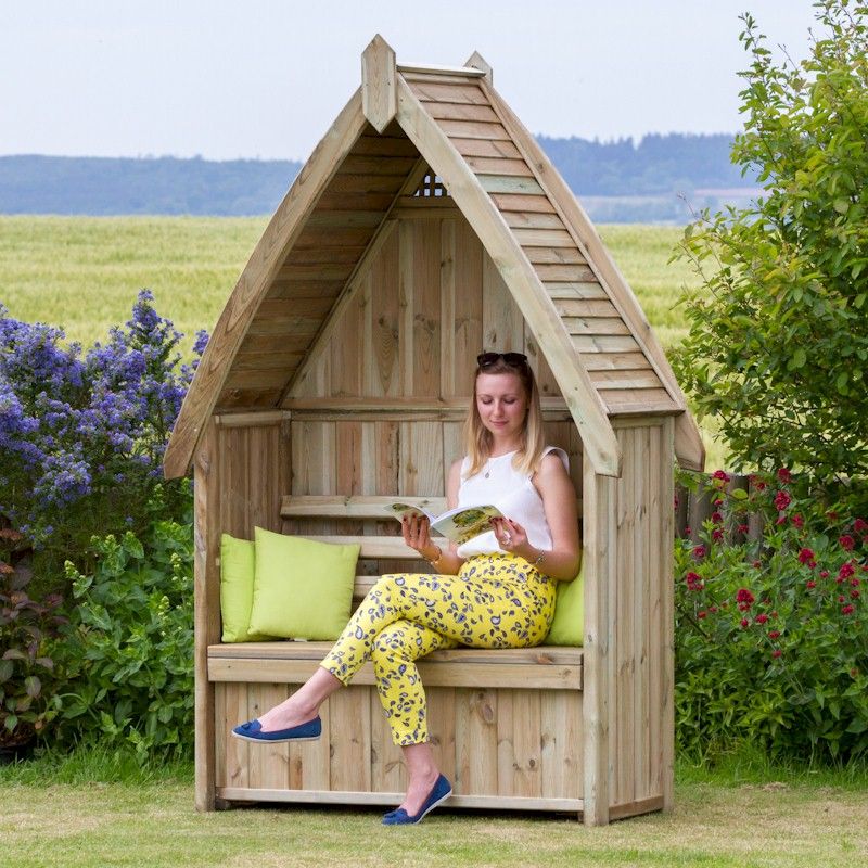 Zest Cheltenham Arbour with Storage Box