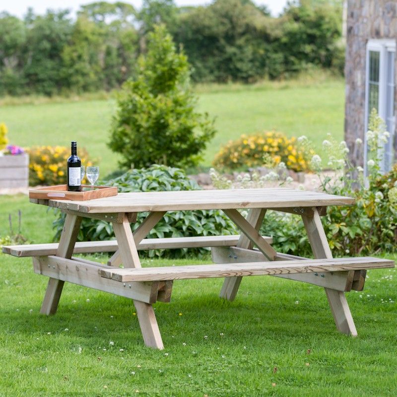 Zest Katrina Picnic Table - One Garden