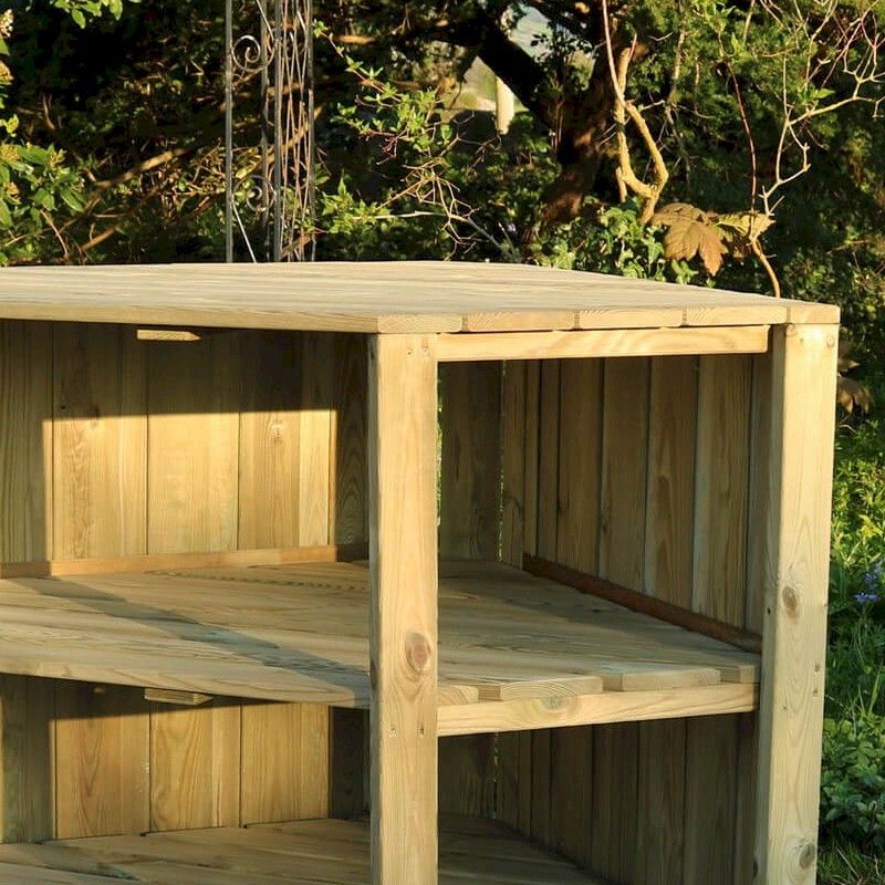 Zest Terraza Outdoor Kitchen - Corner Unit - One Garden