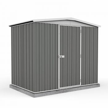 Absco Regent Woodland Grey Metal Shed 2.26m x 1.44m image