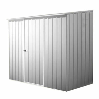 Absco Space Saver Titanium Metal Shed 2.26 x 1.52m image