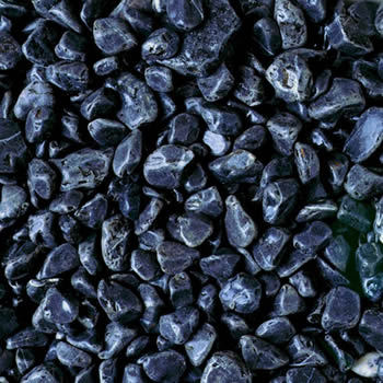 Deco-Pak Black Pebbles Decorative Stone Bulk Bag image