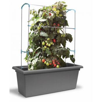 Gardenico Self-watering Mobile Living Wall Kit - 1000mm - Stone Grey image