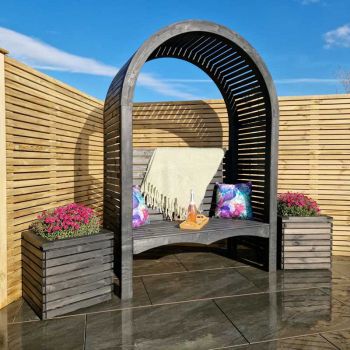 Grange Contemporary Arbour Black image