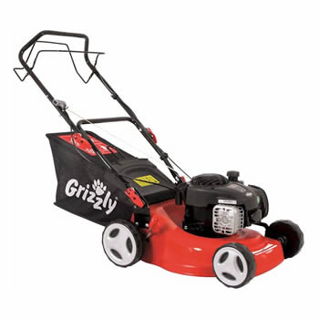 Grizzly 125cc Petrol Lawn Mower 42cm Cut image