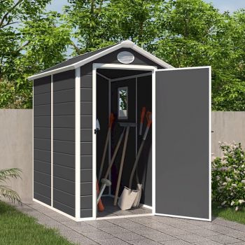 Jasmine Apex Plastic Shed 4x6 image