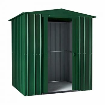 absco space saver titanium metal shed 1.52 x 0.78m - one