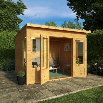Mercia Helios Curved Roof Summerhouse 10x8 image