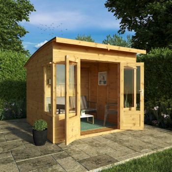 Mercia Helios Curved Roof Summerhouse 8x8 image
