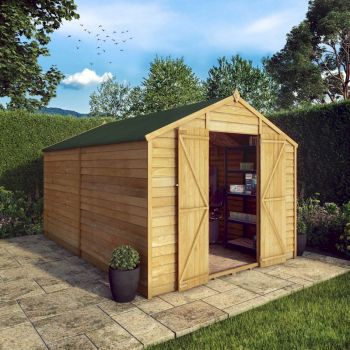 Mercia Overlap Apex Shed 12x8 - Windowless image