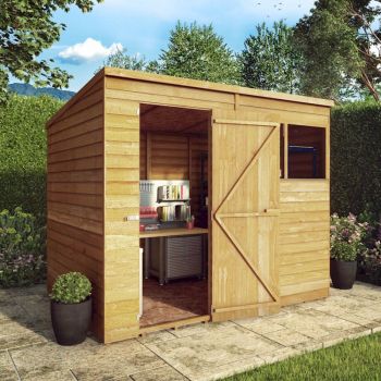 Mercia Overlap Pent Shed 8x6 image