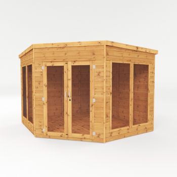 Mercia Premium Corner Summerhouse 9x9 image