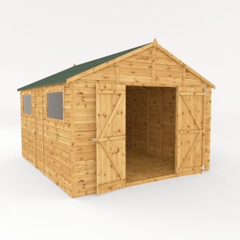 Mercia Premium Shiplap Apex Workshop 12x10 image