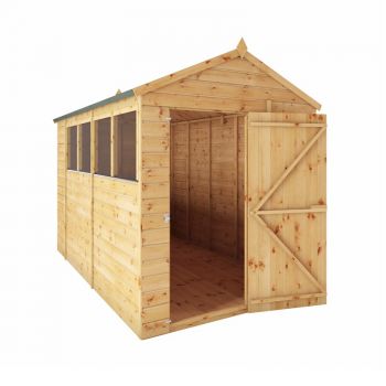 Mercia Shiplap Apex Shed 10x6 image