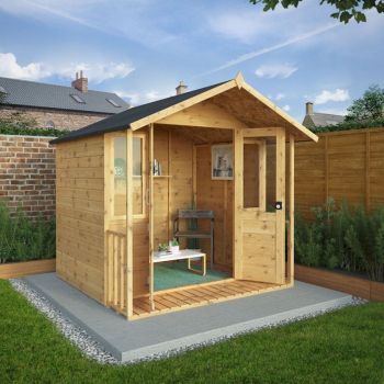 Mercia Traditional Veranda Summerhouse 7x7 image