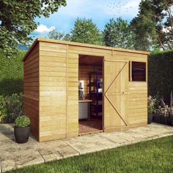 Mercia Value Overlap Pent Shed 10x6 image