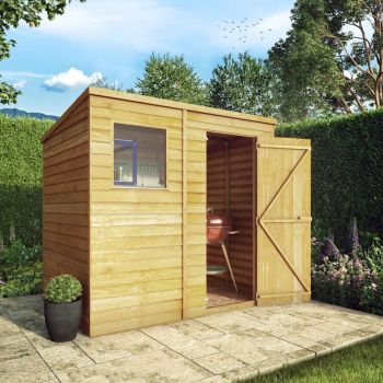 Mercia Value Overlap Pent Shed 7x5 image