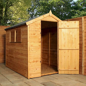 Mercia Classic Shiplap Apex Shed 6x4 image