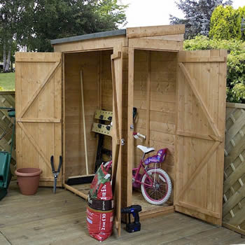 Mercia Shiplap Pent Multi Door Store 6x3 image