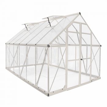 Palram - Canopia Balance 8x12 Extended Greenhouse - Silver image