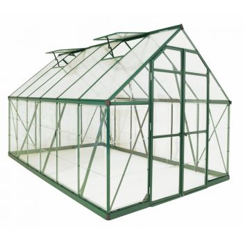 Palram - Canopia Balance 8x12 Greenhouse - Green image