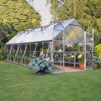 Palram - Canopia Balance 8x20 Extended Greenhouse - Silver image