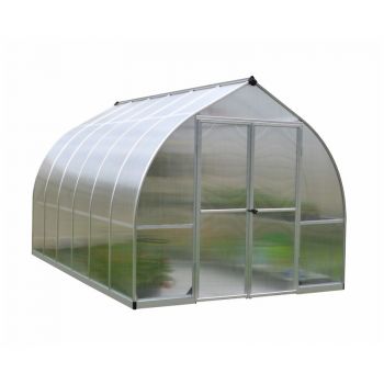 Palram - Canopia Bella 8x12 Greenhouse - Silver image