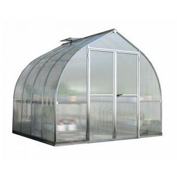 Palram - Canopia Bella 8x8 Greenhouse - Silver image