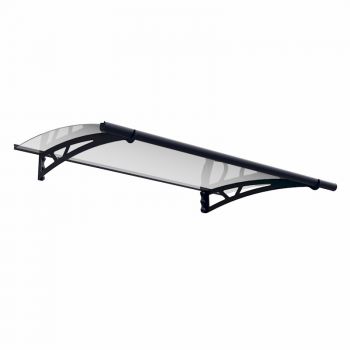 Palram - Canopia Door Canopy Altair 1500 Grey Clear image