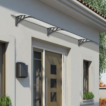 Palram - Canopia Door Canopy Neo 2700 Grey Twinwall image