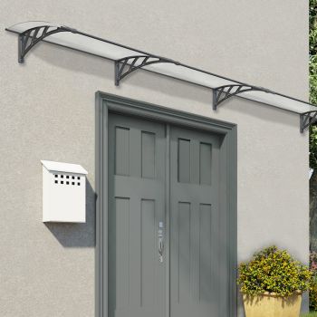 Palram - Canopia Door Canopy Neo 4050 Grey Twinwall image