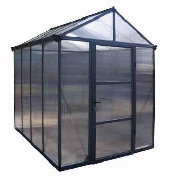 Palram - Canopia Glory 6x8 Greenhouse - Grey image