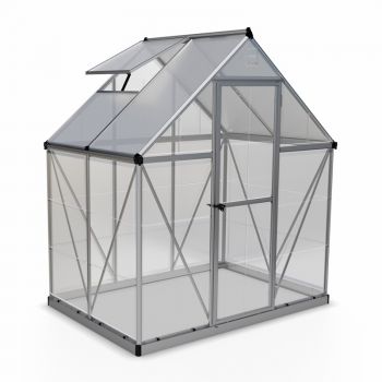 Palram - Canopia Hybrid 6x4 Greenhouse - Silver image